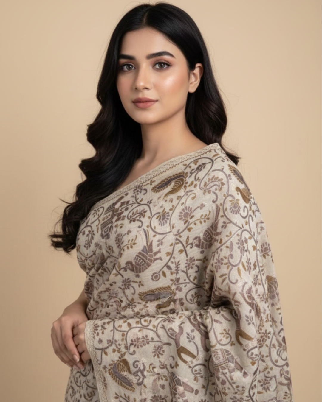 Skin Embroidered Shawl